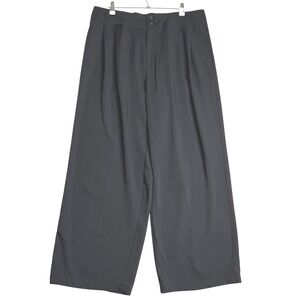 Halara High Waisted Pleated Wide Leg Trousers Women's Size 1X
